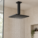 Tubo De Extensión A Techo Para Ducha Negro De 20 Cm: segunda ambientación
