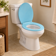 Tapa Asiento Ergonómica Celeste Para Sanitario — ambientación