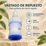 Vástago Derecho de Repuesto para Grifería 55,4 mm - información del producto 4