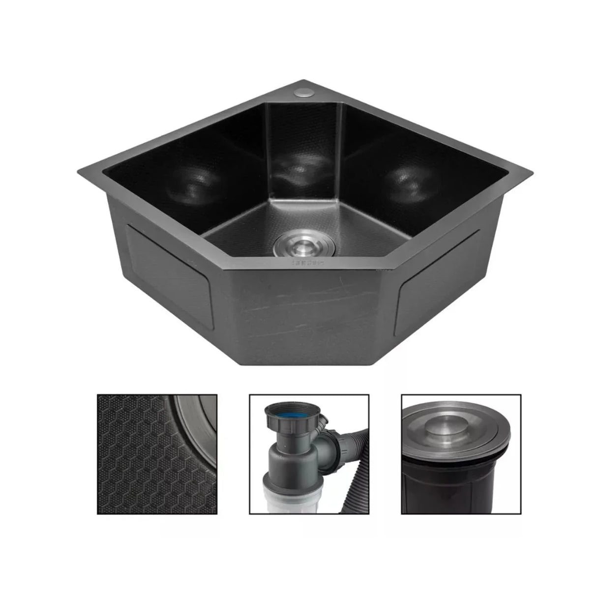 Lavaplatos de Esquina LJ-006 BLACK