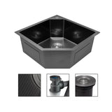 Lavaplatos de Esquina LJ-006 BLACK