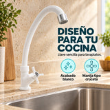 Diseño y características de la llave para lavaplatos