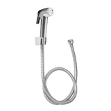 Ducha bidet cromada con soporte y manguera