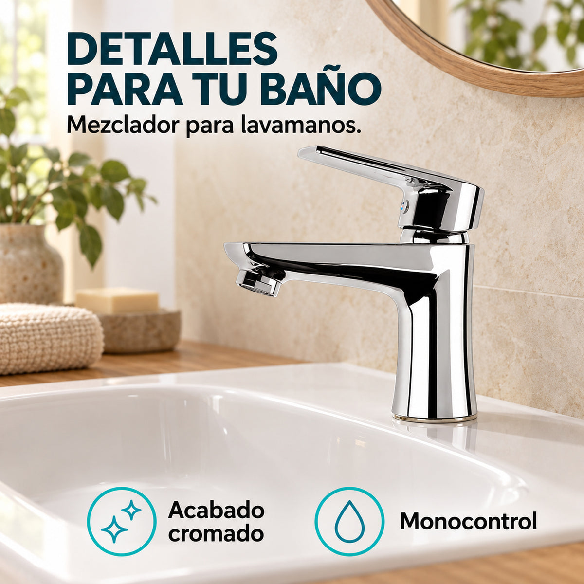 Diseño y características de la grifería