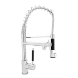 Mezclador monocontrol de cocina con doble salida, vista completa