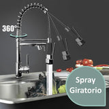 Rotación de 360 grados del mezclador de cocina