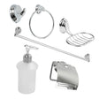 Juego de Accesorios para Baño Cromado de 6 Piezas — foto oficial