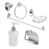 Juego de Accesorios para Baño Cromado de 6 Piezas — foto oficial
