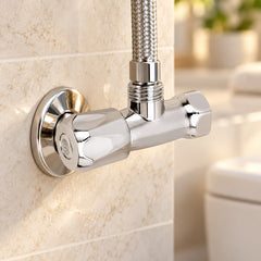 Registro de Una Salida Cromado 1/2 × 3/4 pulg