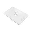 Tomacorriente Sencillo Blanco 15 A 12 × 7,5 cm — vista principal