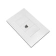 Salida Telefónica Blanca 12 × 7,5 cm — vista principal