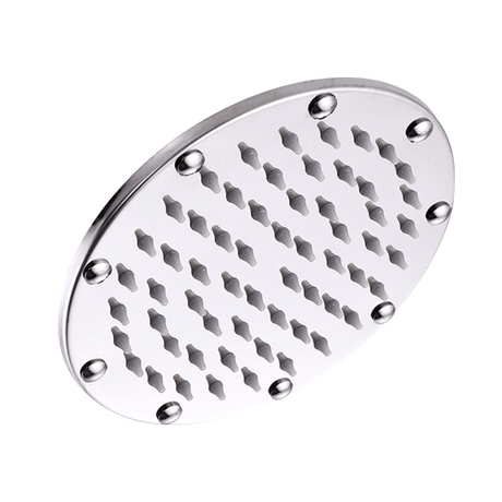 Regadera redonda de 5,5 pulgadas en acero inoxidable cromado