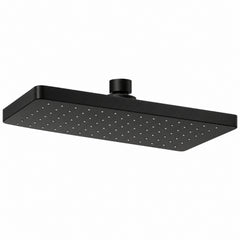 Regadera Rectangular Negra 25 × 17 cm