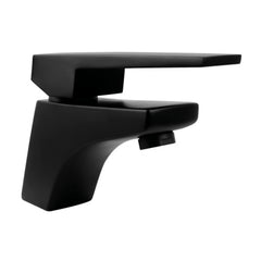 Mezclador Bajo para Lavamanos Negro 21 cm