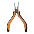 Mini Pinza de Punta Redonda con Mango Naranja y Negro - foto de producto sobre fondo blanco