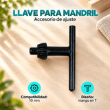 Características de Llave para Mandril de 10 mm