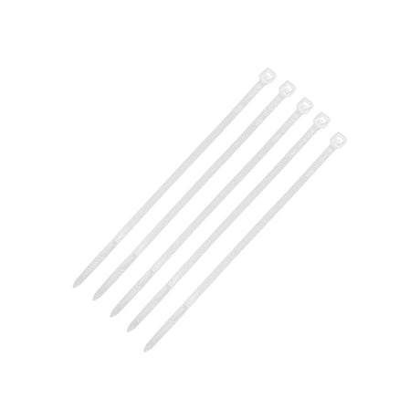 Amarre Plástico Blanco de 2,5 x 100 mm