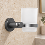 Portavaso De Pared En Aluminio Gris — imagen 3