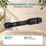 Llave Inglesa Multifuncional 8 en 1 · características