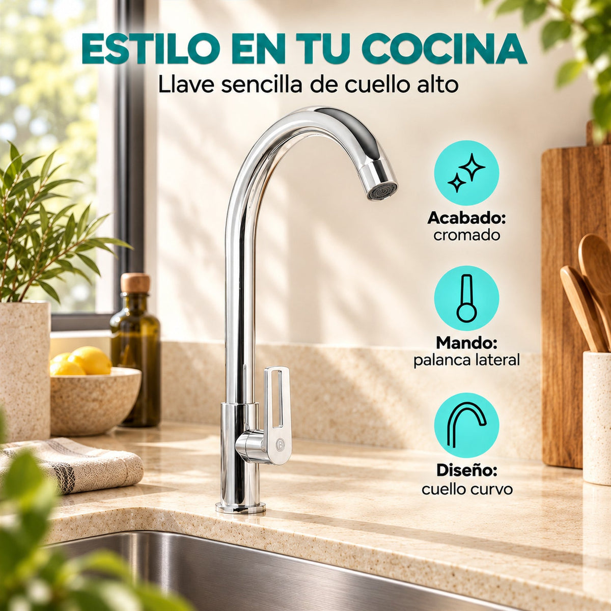 Características visuales de la llave YW603