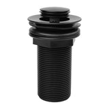 Desagüe Push Para Lavamanos Negro Mate — fotografía oficial 2