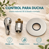 Características del monocontrol redondo cromado