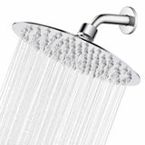Regadera metálica redonda cromada de 6 pulgadas para ducha, vista principal
