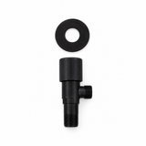 Llave de abasto sencilla negro: vista de producto