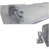 Repisa Acrilica Rectangular Con Resistencia 9 Kg 45 x 12.5 cm