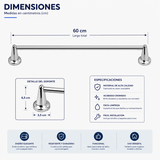 Cuerpo Universal para Ducha 8 Pulgadas en Bronce Rosca NPT 1/2” | Conexión Universal Alta Resistencia