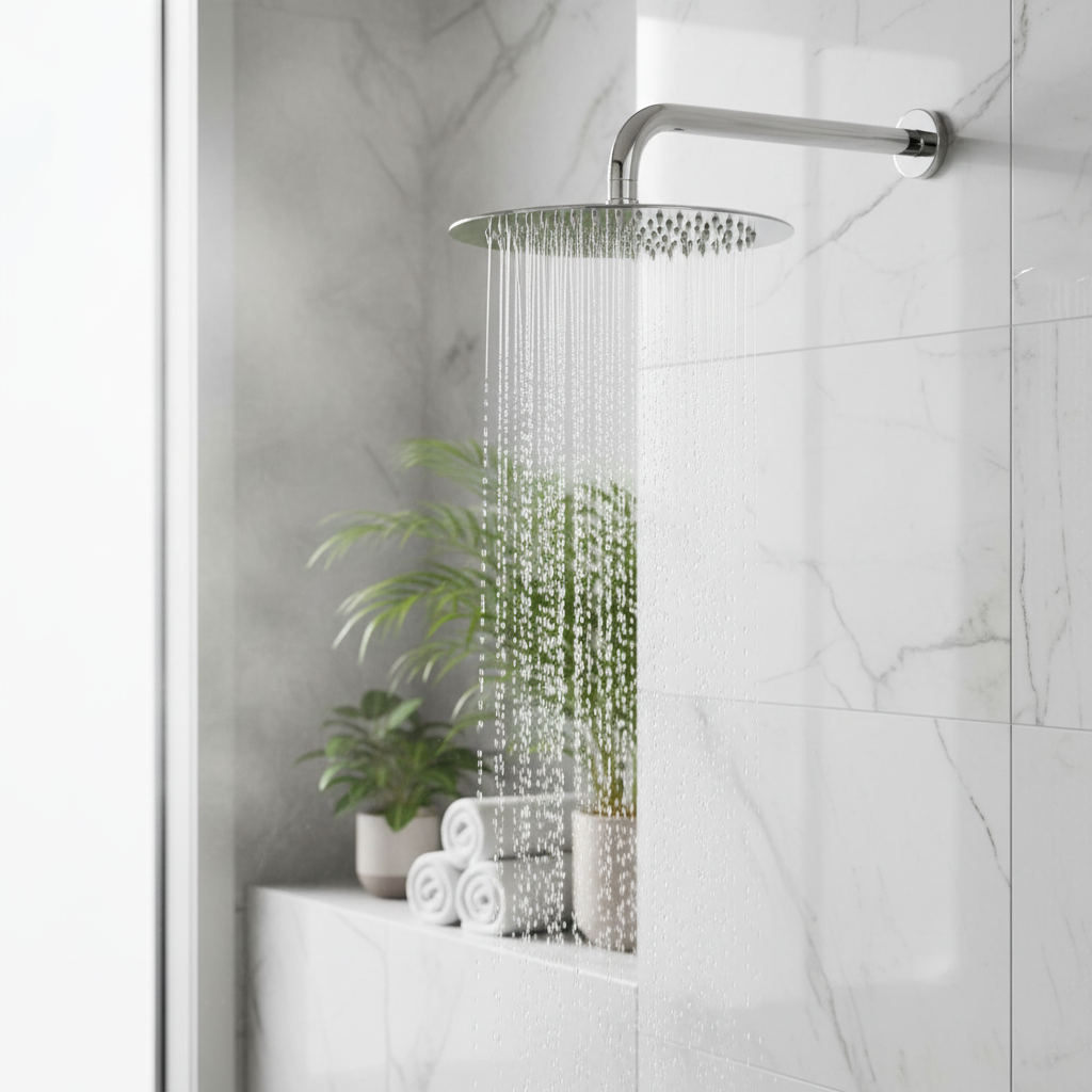 Baño moderno con efecto spa