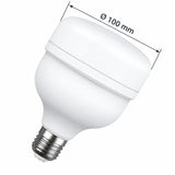Bombillo LED 30 W E27 Luz Fría De 100 mm — dimensiones del producto