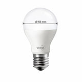 Bombillo LED De 7 W E27 Luz Fría — medidas verificadas