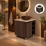 Combo Mueble De Baño RH Con Repisa Y Lavamanos 50 X 40 Cm - Portada Ambientada