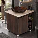 Combo Mueble De Baño RH Con Repisa Y Lavamanos 50 X 40 Cm - Vista Cercana Ambientada