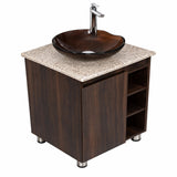 Combo Mueble De Baño RH Con Repisa Y Lavamanos 50 X 40 Cm - Producto En Fondo Blanco