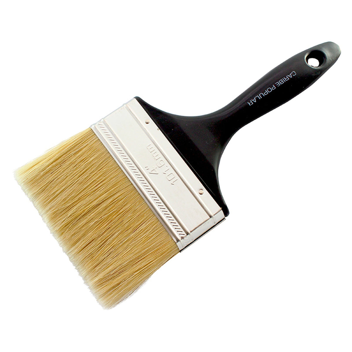 Brocha Popular Negra De 4 Pulgadas — producto sobre fondo blanco