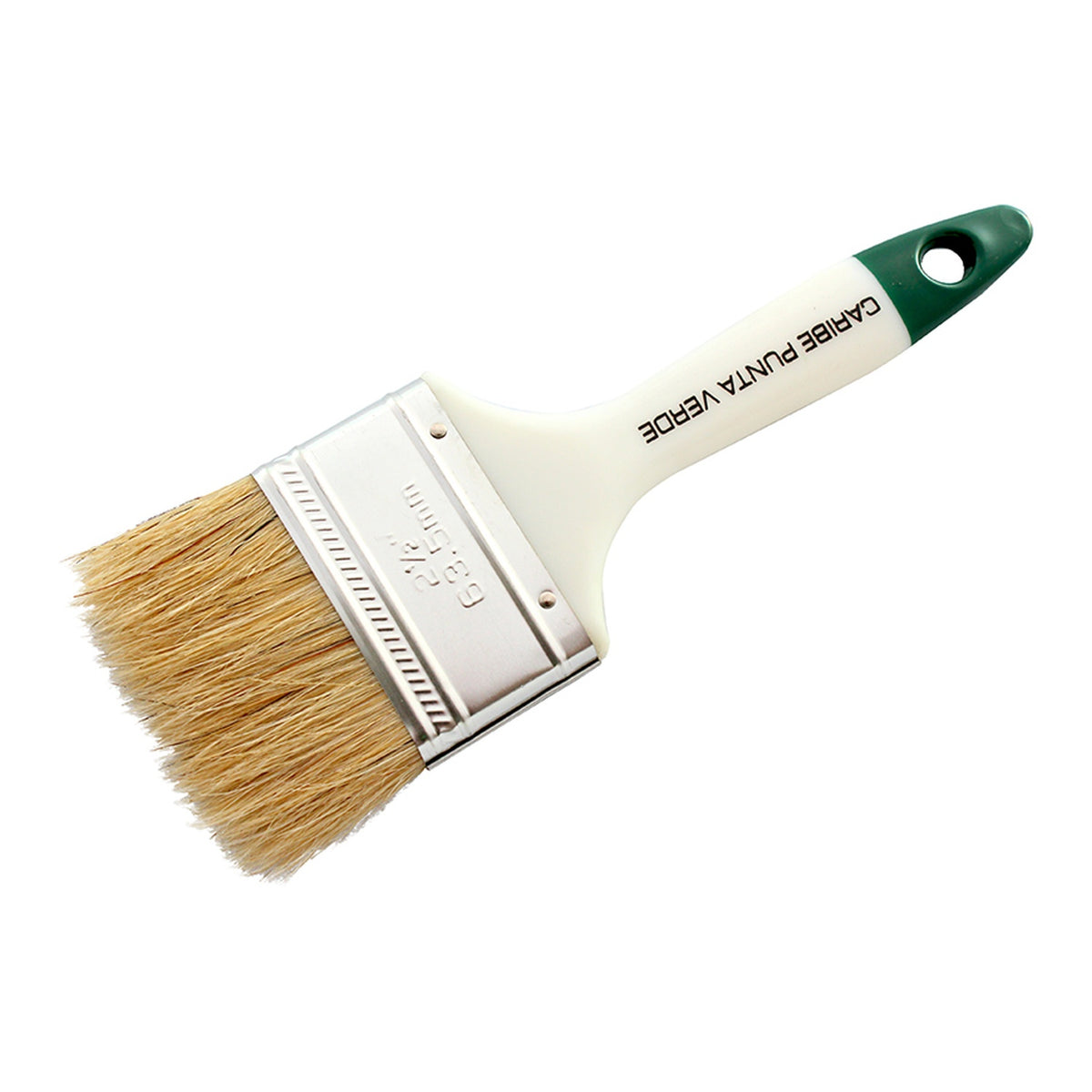 Brocha Punta Verde De 2 1/2 Pulgadas — producto sobre fondo blanco