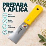 Espátula Profesional Brillo Espejo De 1 1/2 Pulgadas — características del producto