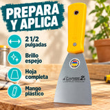 Espátula Profesional Brillo Espejo De 2 1/2 Pulgadas — características del producto