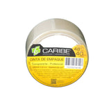 Cinta De Empaque Transparente De 48 mm × 40 m — producto sobre fondo blanco