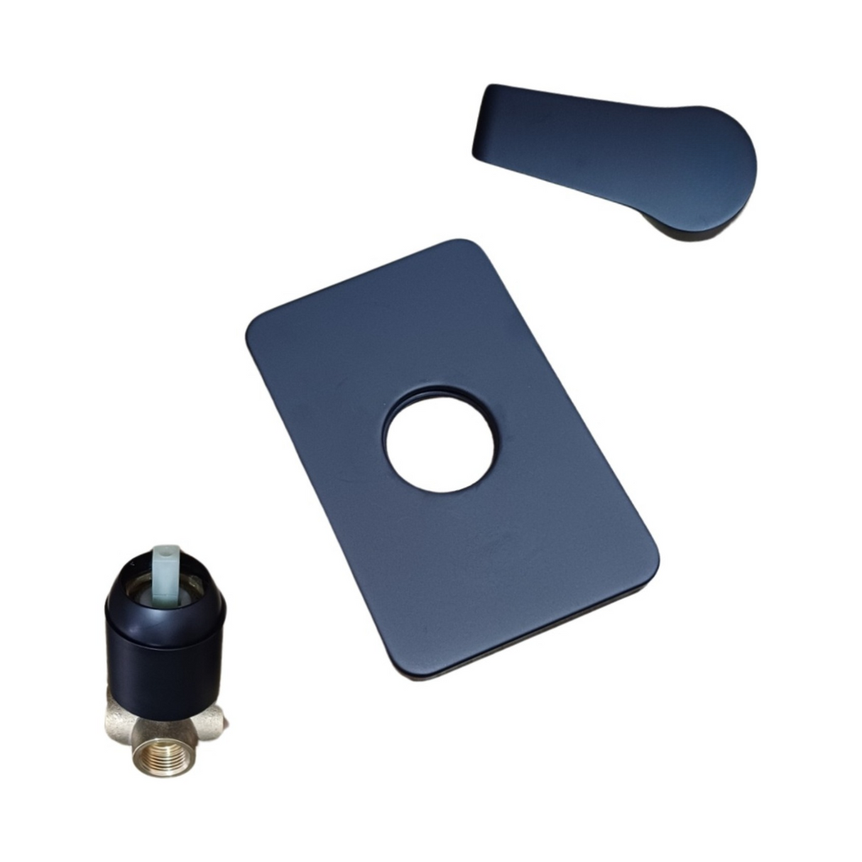 Grifería / Mezclador Para Ducha Negro Mate Doble Temperatura