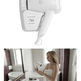 Secador De Cabello Tipo Hotel A Pared 1200w Alta Potencia