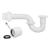 Adaptador De Sifón Para Lavaplatos Y Lavamanos, Gricol.