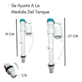 Grifería Sanitaria Doble Descarga ( Kit Ahorrador )