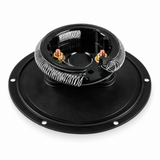 Diafragma completo negro para ducha Victory de 110 V, vista del producto
