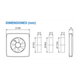 Información complementaria del extractor Emax Plus con Control