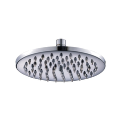 Ducha Redonda Tipo Lluvia Cromada 8 Pulgadas