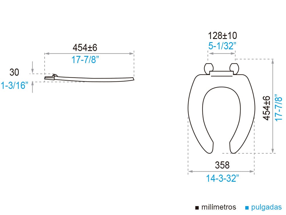 Asiento Institucional sin Tapa