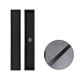 Rejilla Sifón Piso Invisible 60cm X 10cm Acero 304 Negra